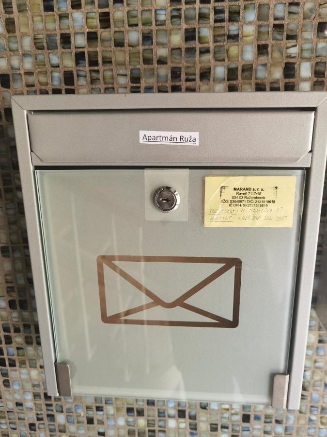 Apartman Ruza Ruzomberok Bagian luar foto